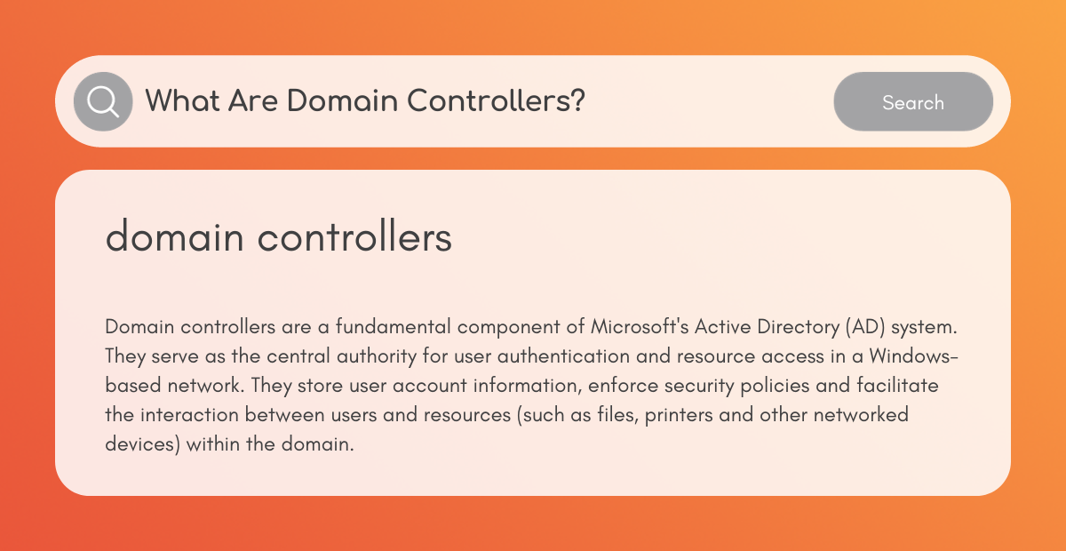 The Role of Domain Controllers in SaaS Authentication and Authorization ...