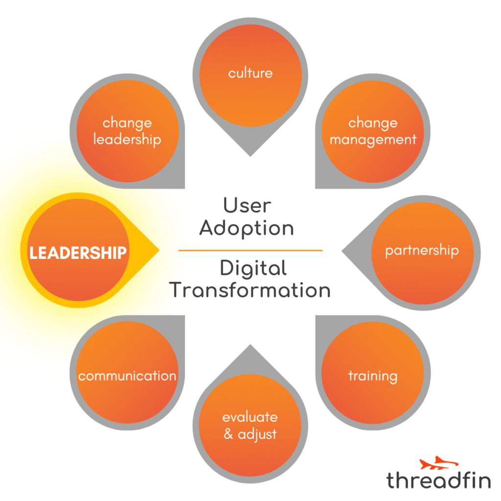 User Adoption in Digital Transformation: Leadership